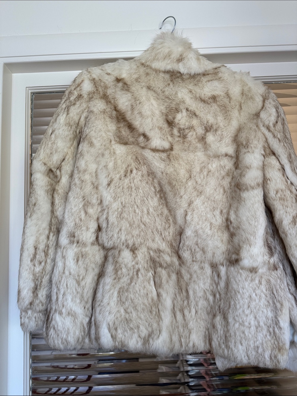 Dyed Rabbit fur jacket - Picture 3 of 5